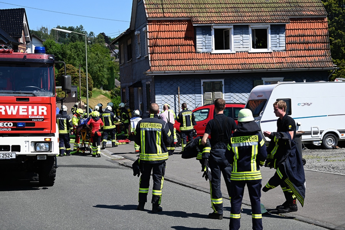 Feuerwehr hat Küchenbrand in Niederheuslingen schnell im Griff