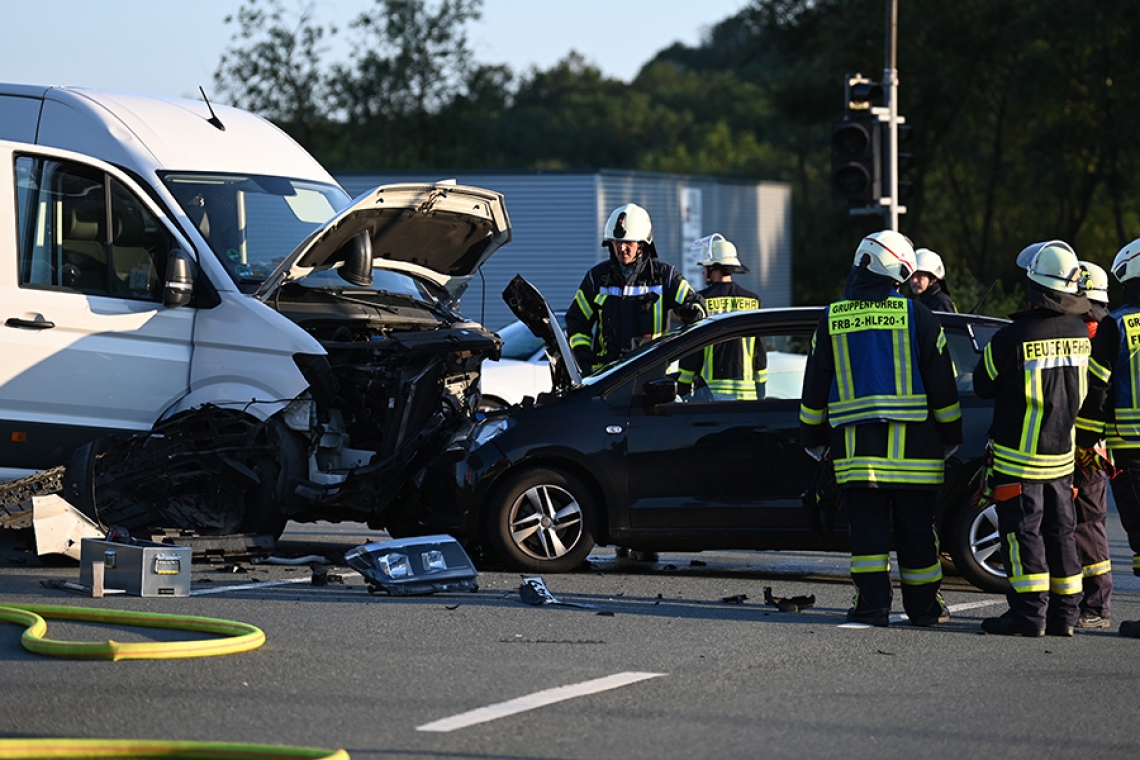 Wieder ein Unfall auf der Bühler Höhe: Zwei Personen verletzt