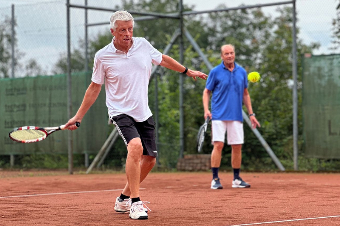 Tennisturnier des TuS Alchen geht in den Schlussspurt