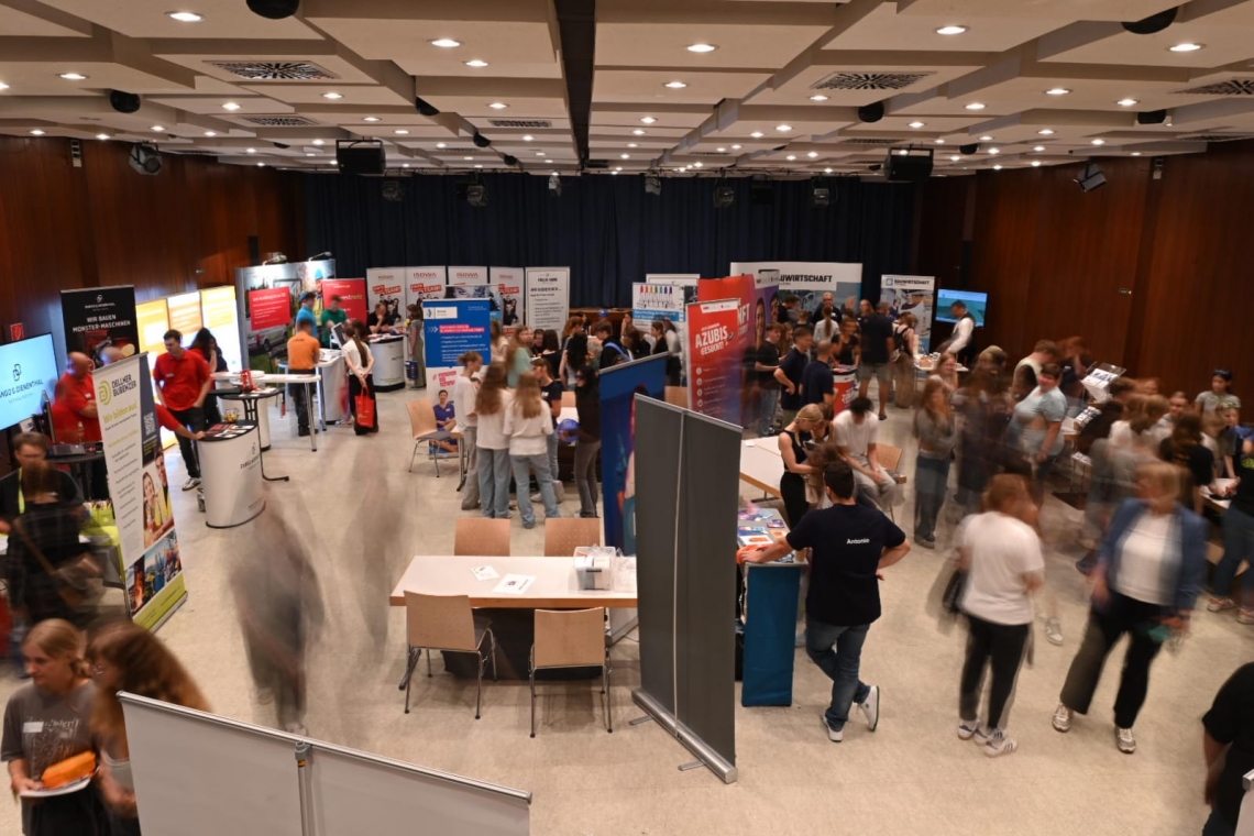 Berufemesse in der "Ebege" zeigt ganze Vielfalt der Arbeitswelt