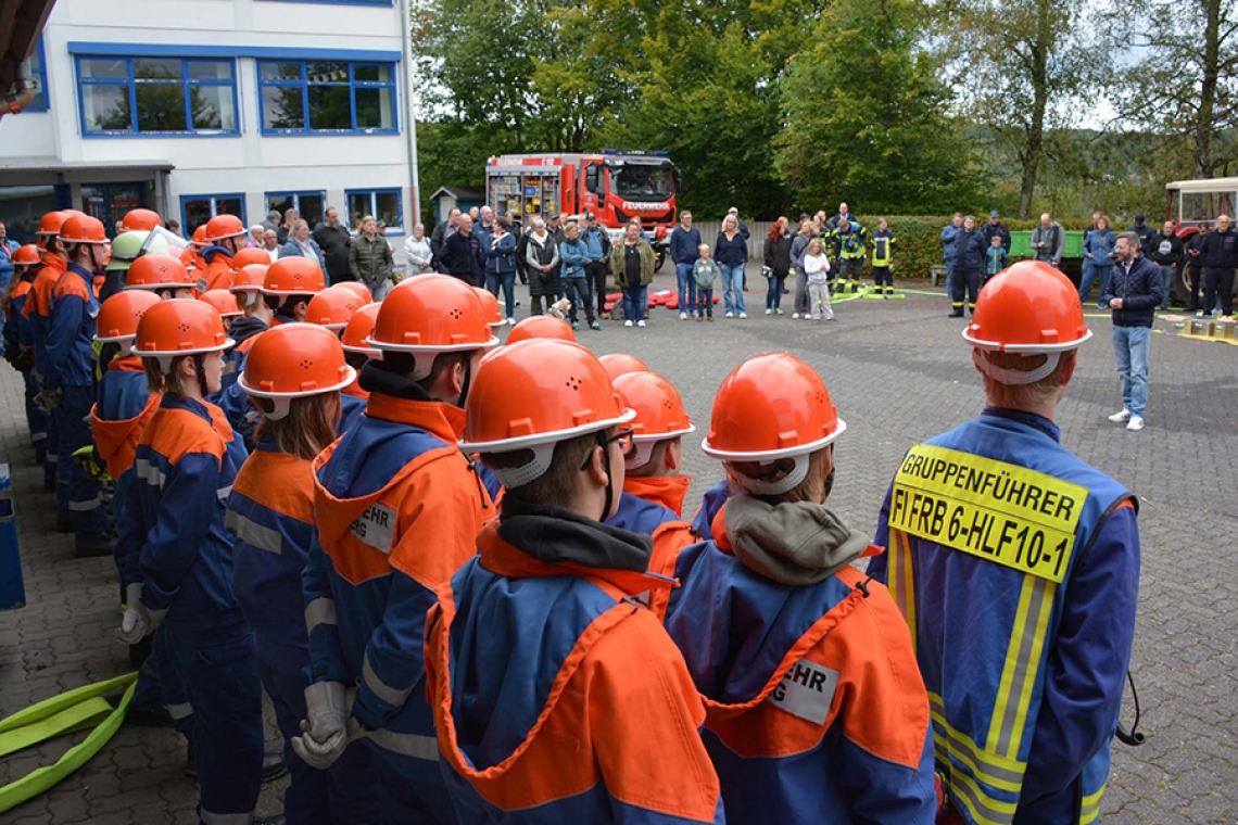 Jugendfeuerwehr stellte an der FCS ihr Können unter Beweis