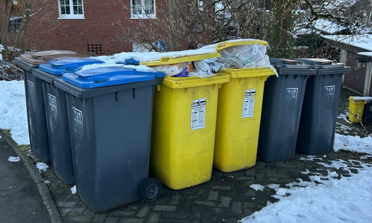 Geänderte Müllbfuhrbezirke zum Jahresbeginn