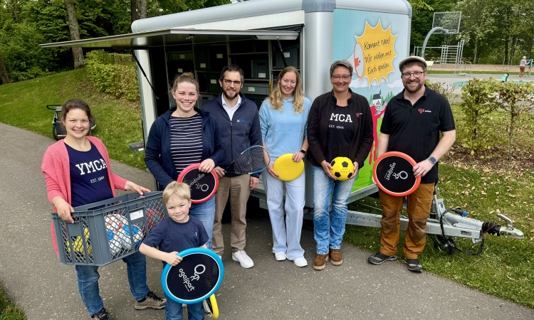 Neues Spielmobil des CVJM jetzt offiziell 