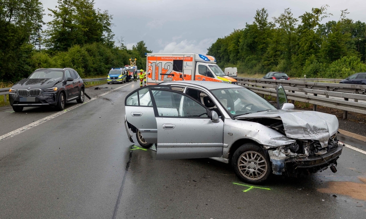 Unfall sorgt auf der A45 für lange Wartezeiten