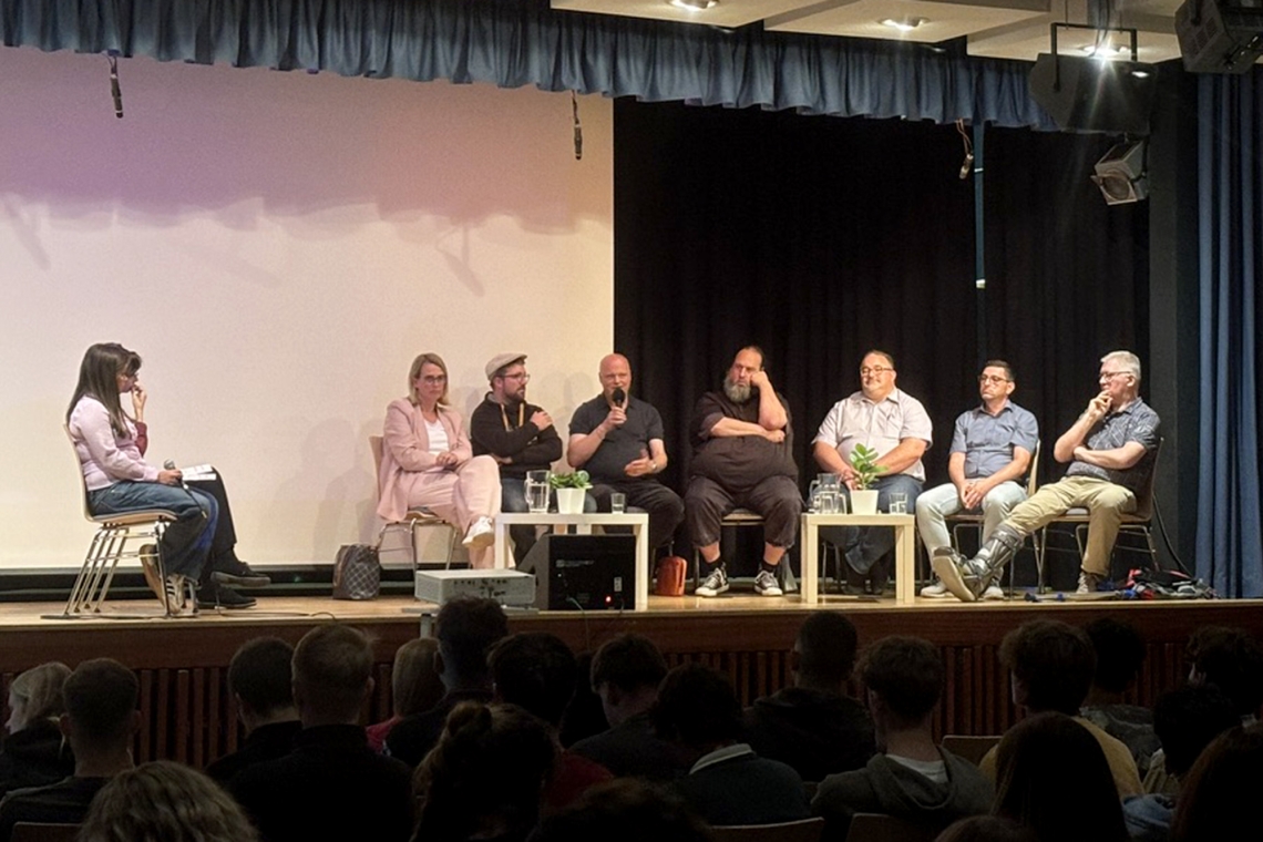 Kommunalpolitiker stellten sich den Fragen der Gesamtschüler