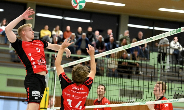 Dritter Sieg im dritten Spiel: VC 73 bereit fürs Spitzenduell