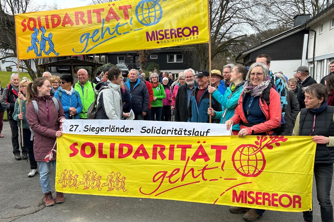 Siegerländer Solidaritätsmarsch am Sonntag in Dreis-Tiefenbach
