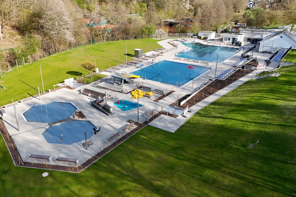 Freibad öffnet am 6. Mai / "Pool Party" steigt am 9. Mai