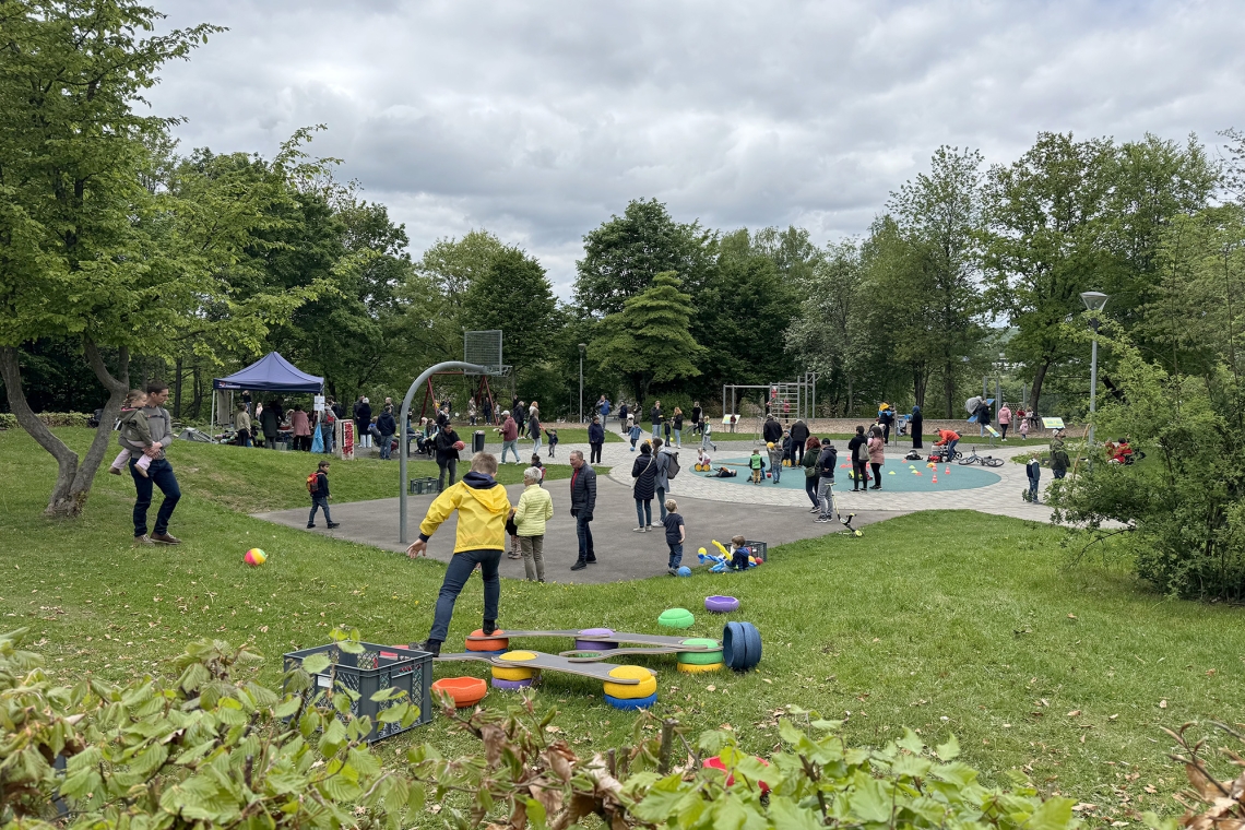 "Kommt raus": CVJM laden zum Spielen in den Kurpark ein