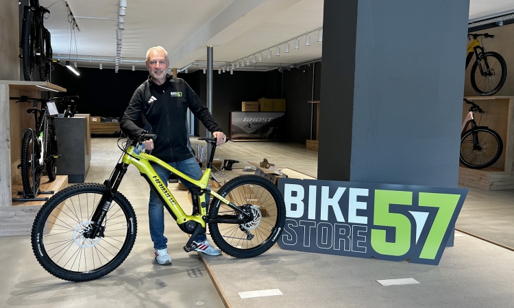 Bike Store 57 eröffnet Ende Mai an der Olper Straße