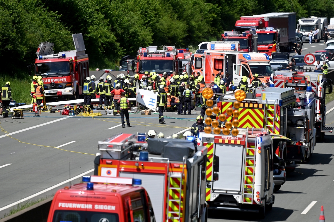 Pilot kommt bei Segelflugzeug-Absturz bei Hünsborn ums Leben