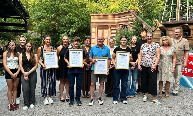 Sportler des Jahres gekürt: Großer Applaus auf großer Bühne