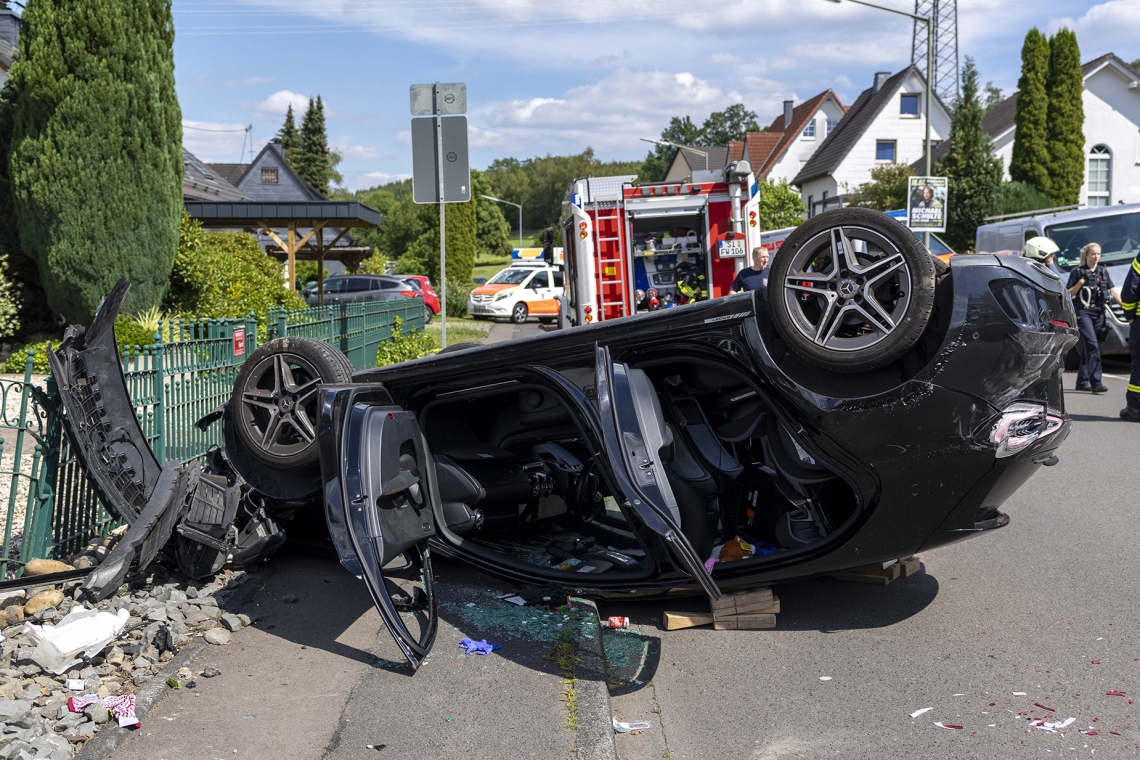 Mehrere Verletzte nach Unfall in Niederholzklau 